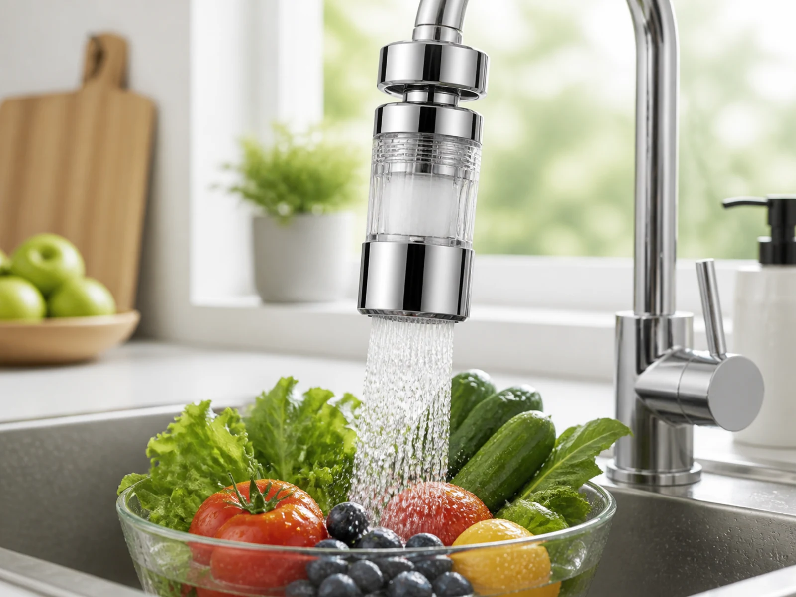 Kitchen micro-nano bubble water application