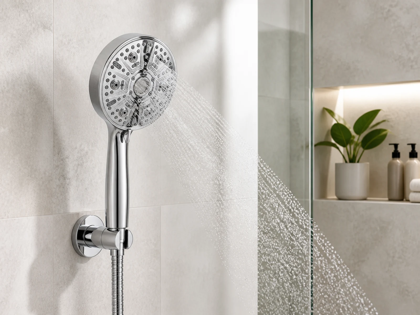 Micro-Nano Bubble Shower Head everyday use scene